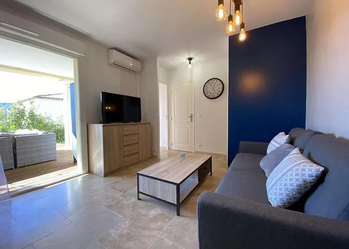 Sm320-81 Maxime Appt 3 Pieces Avec Jardin Et Parking Privatif Domaine Avec Piscine Apartment *