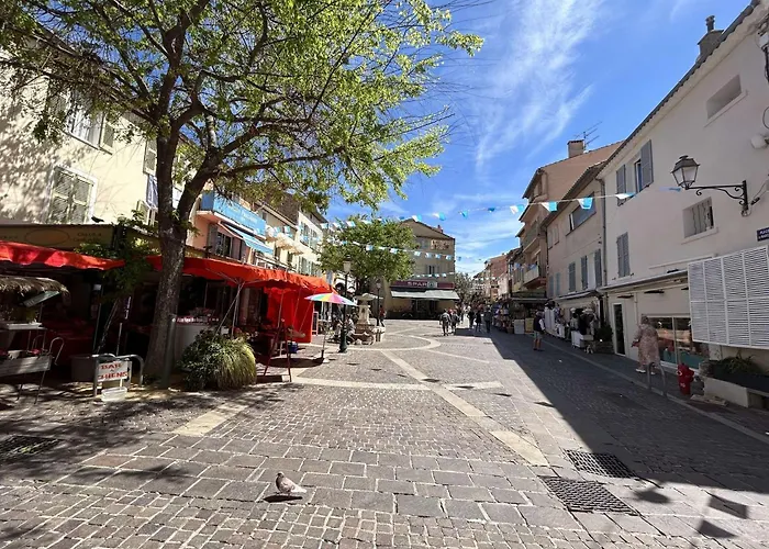 Sm320-81 Maxime Appt 3 Pieces Avec Jardin Et Parking Privatif Domaine Avec Piscine 생트막시메